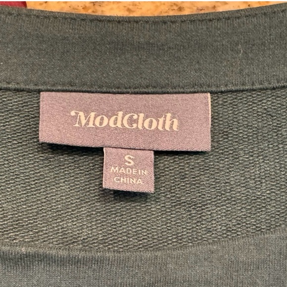ModCloth Cotton Blend Spiffed Up Sunday Pullover Size Small - Picture 4 of 11